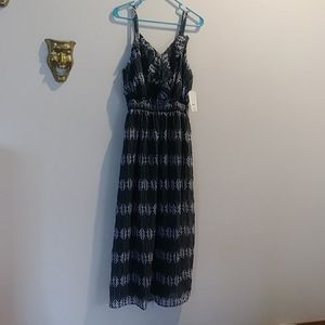 Faded Glory Ruffle Maxi Dress